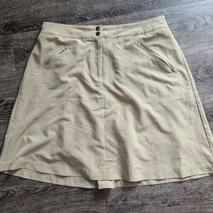 Tan hiking skirt